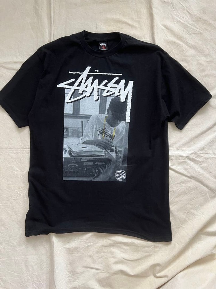 Stussy Men L J Dilla T-Shirt Black L Size Beautiful design Easy to use and durab