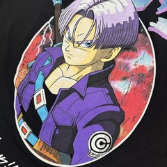 Civil Regime Dragon Ball Z Trunks Black Tshirt Size Small