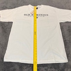 MV Sport T-Shirt Mens L Old Dominion University ODU White Collegiate Tee Classic