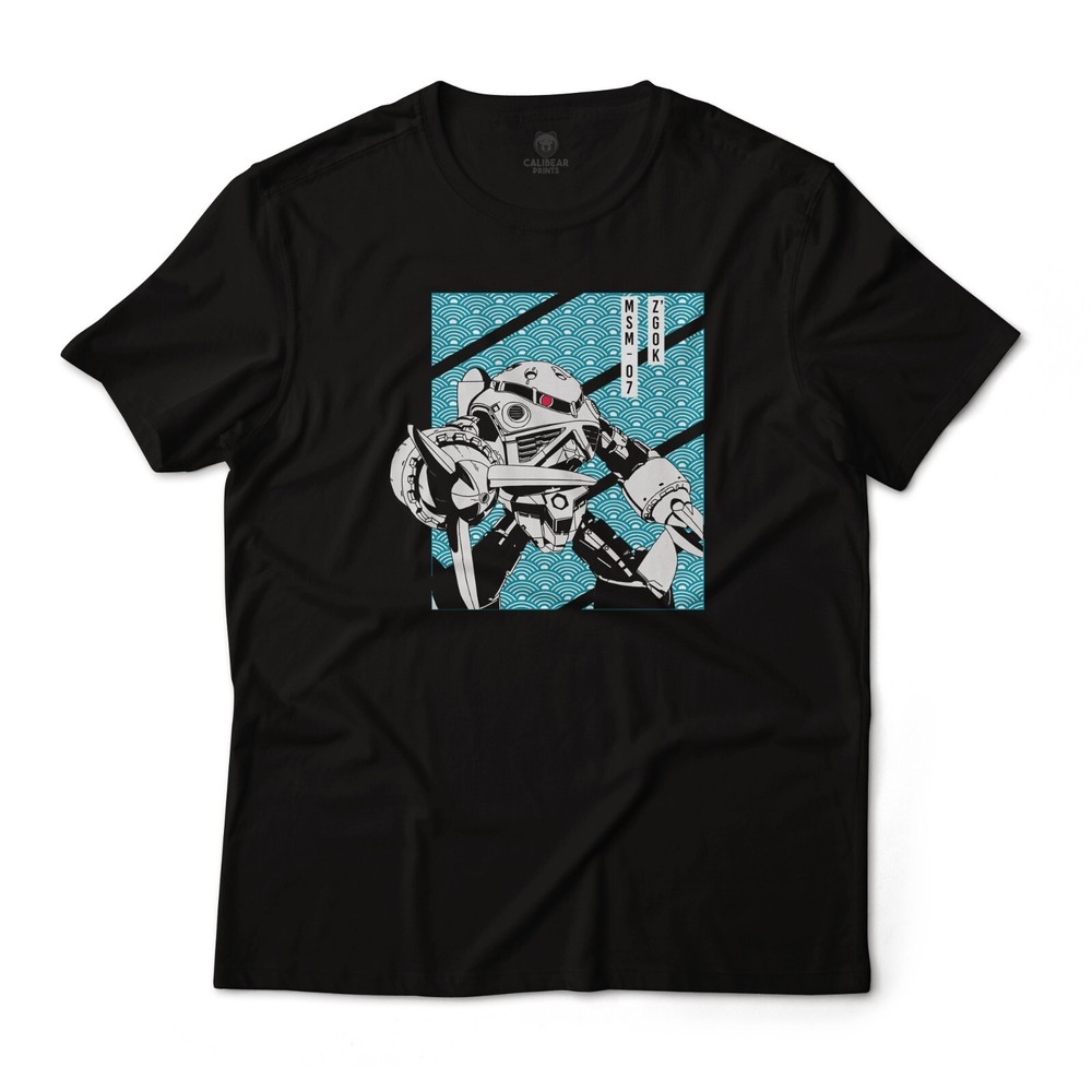 MSM-07 Z’Gok Amphibious Mobile Suit Gundam Anime Graphic Art Unisex T-Shirt