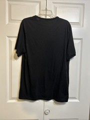 Quince Cotton Luxe Touch Tee T Shirt Size L Large 100% Pima Crewneck Mens Black