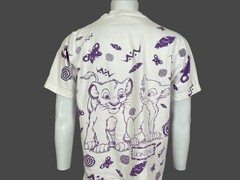 Vintage Disney The Lion King Movie Simba All Over Print AOP 90s T Shirt Size XL