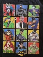 DC Comics t-shirt Batman Batgirl Harley Quinn Joker Catwoman Nightwing NEW 2XL