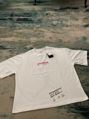 NWT Nike Air Jordan Jumpman “Air” White Graphic Loose Fit T-Shirt Men’s Sz L