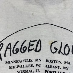 VTG 1991 Neil Young Crazy Horse Ragged Glory White Single Stitch Tour Shirt XL