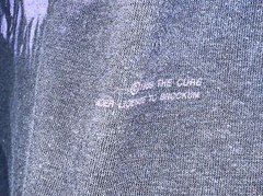 Vintage Great Shape, Large The Cure 1989 Prayer Tour Tee Single Stitch Brokum