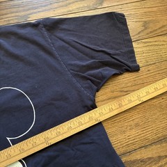 90s Disney Mickey Mouse MICKEY Tee – Black Size OSFA XL Distressed Faded Nice