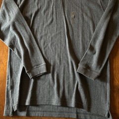 Ivy Crew Classic Gray Long Sleeve Shirt Size Large NWT