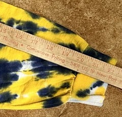 Vintage Lee Tie Dye LS Large T-Shirt Graphic Print Gates Chili Tennis Spartans