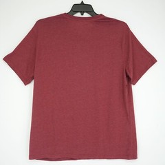 Roundtree & Yorke Men’s Short-Sleeve Shirt L Red Crew Soft-Washed NWT