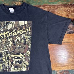 Vintage System Of A Down Shirt Mens XL Toxicity SOAD Metal Rock Concert Tour T