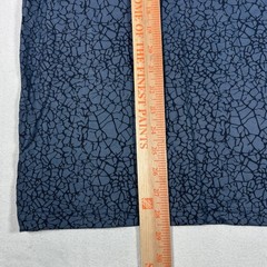Eleven Paris Mens Blue Nights Cracked Graphic Abstract Print T-Shirt Size M