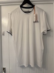 New Men’s White Westace Short Sleeved T-Shirt, UK Size XL