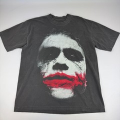 Ashtro Tees Mens Size L The Joker The Dark Knight All Over Print AOP Black *Read