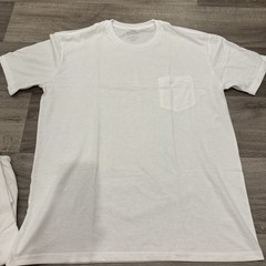 True Classic Mens Short Sleeve Shirt Longer Length Lightweight Cotton White (3)