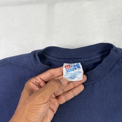 VTG 90s Hanes NYPD New York Police Department Single Stitch Blue Shirt Men’s XL
