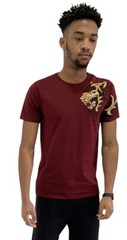 Mens Tiger t shirt, slim fit urban retro teeshirts, tribal designer