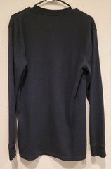 Skechers Work Men’s Small Black Henley Shirt. Long Length.