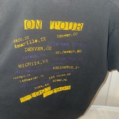 Vintage Ty Herndon On Tour 1998 Black T-Shirt Mens XL Country Music Band Tee 90s