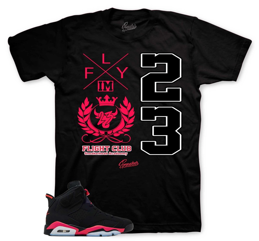 Shirts To Match Jordan 6 infrared Sneakers – Crest Tees