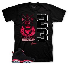 Shirts To Match Jordan 6 infrared Sneakers – Crest Tees