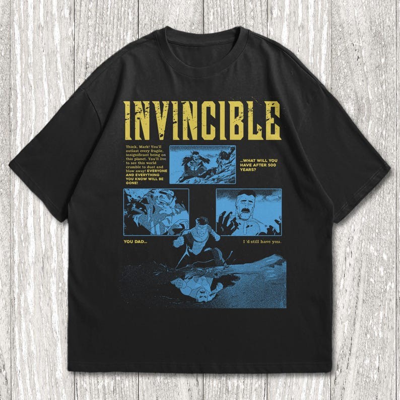 Omni-Man T-Shirt, Superhero Movie Shirt, Mark Grayson Shirt, Hero Shirt, Comic B