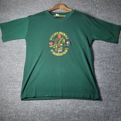 2x Golden Triangle XL Men’s T Shirt, China, Laos, Myanmar, Thailand Embroidered