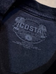 Costa Mens Graphic T Shirt Large Fishing Blue Born On The Water