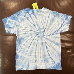 New MOUNTAIN DEW BAJA BLAST SHIRT ADULT TIE DYE BLUE LARGE L MENS MT DEW