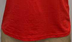 Under Armour Shirt Mens Medium Large Gray Red Short Sleeve Athletic Fit Soft