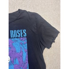 Guns N Roses Use Your Illusion II Tour 1991 Graphic T-Shirt Black Mens Medium