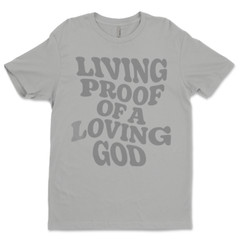 DTF Living Proof/ Custom Unisex Soft Style T-Shirts, Next Level- Cotton
