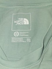 The North Face men’s short-sleeve t-shirt size XXL light green (B0996G)