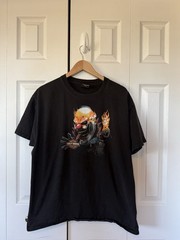 Harley Davidson T Shirt Size Large Clown Black Vintage Y2K Grunge Hip Hop