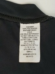 A4 Beach Laminated Moisture Wicking T-Shirt Men’s Small Black Style N3142