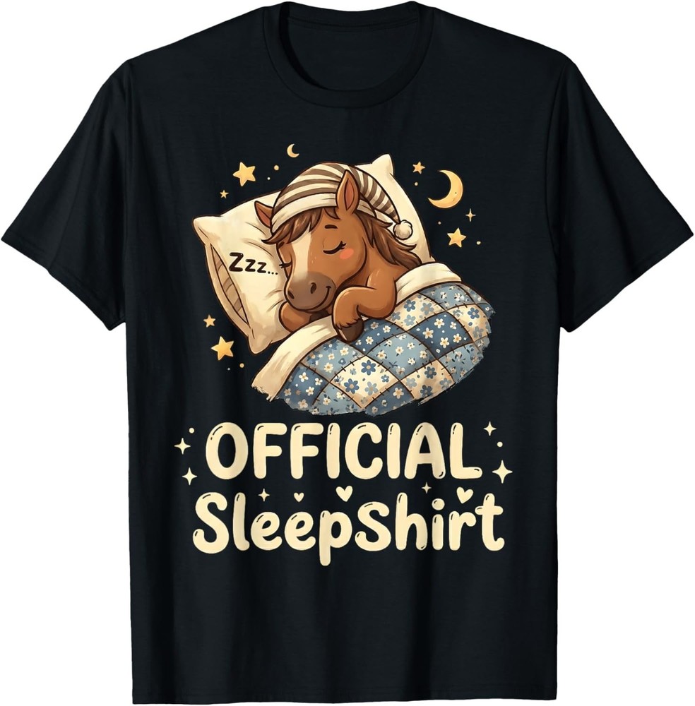 Sleeping Horse Official Sleepshirt Sleepwear Pajama Bedtime unisex T-Shirt