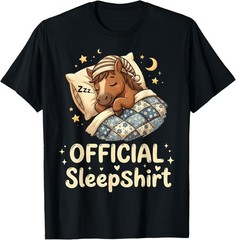 Sleeping Horse Official Sleepshirt Sleepwear Pajama Bedtime unisex T-Shirt