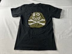 Shaka Wear Mens T Shirt S Black Streetwear Essentials 100% Cotton Garment Dye