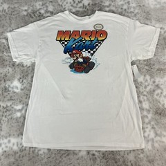 Official Nintendo MarioKart Mens Vintage Style T Shirt Racing Yoshi Toad Large B