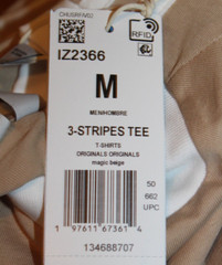 NEW MENS ADIDAS ORIGINALS CALIFORNIA 3 STRIPES TREFOIL SHIRT ~SIZE MEDIUM IZ2366