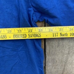 BCG Blank Solid Blue T-Shirt Mens Size 3XL