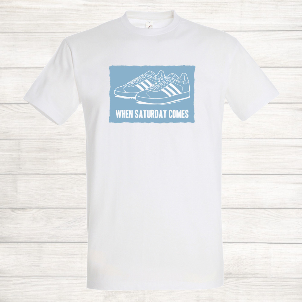 adidas Man City Away Days Coventry Manchester Weekend Saturday Casual T Shirt