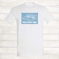 adidas Man City Away Days Coventry Manchester Weekend Saturday Casual T Shirt