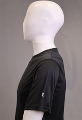 Champion Men’s, Performance Double Dry, Tee Shirt, Size M, Black, pack of 1