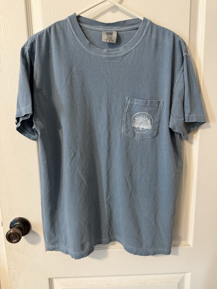 Men’s Live Oak Brand T-Shirt Size Medium Comfort Colors