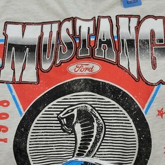 Ford Mustang T-Shirt Men’s 3XLT Beige Heather New