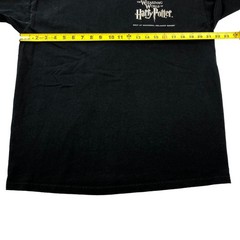 Wizarding World of Harry Potter Men’s Short Sleeve Cotton T-Shirt Black • Large