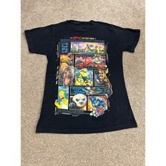 Universal Studios Orlando Resort T Shirt Small Black Excellent Epic Adventures