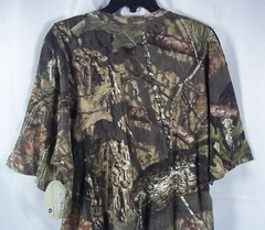 Mossy Oak Men’s 2XL Natural Camo Print T-shirt Hunting NWT