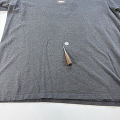 Vintage MOSSIMO Short Sleeve Box Logo T-Shirt Mens Medium Gray Made in USA 90s